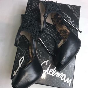 Sam Edelman Scarlett Studded Back T Strap Pump